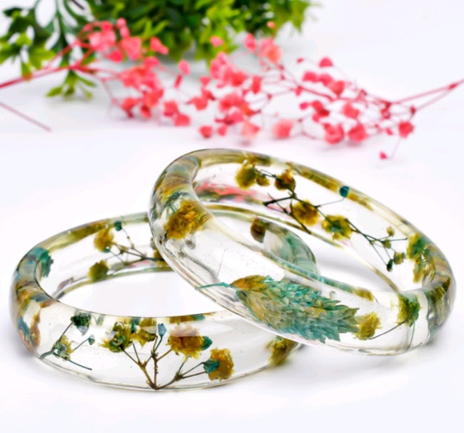 Stylish and Unique Resin's Bangles