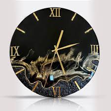 Resin Wall Clock – Artistic Timepiece for Your Space