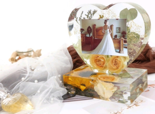 Resin Heart A Touch of Love in Art