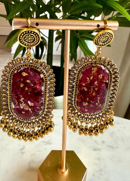 Resin stylish and Unique jhumkas